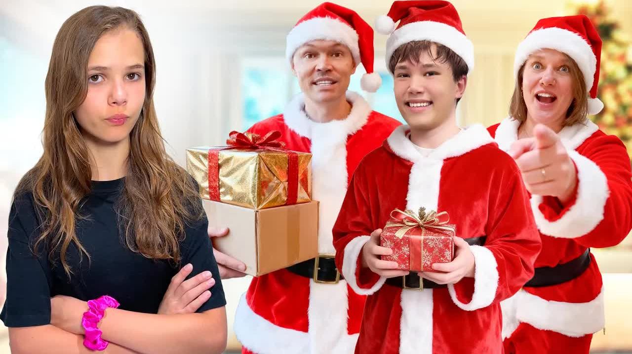 КАТЯ И ЕЁ ШОК-ПОДАРОК! 🎁