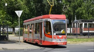 Трамваи Петербурга на маршруте №23