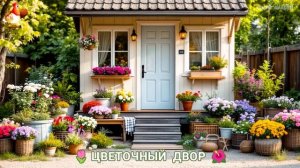 Цветы на участке и во дворе как красиво посадить фото идеи для вдохновения (173)