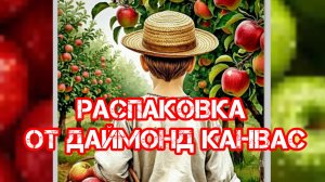 Очередная распаковка " Мальчик с яблоками"