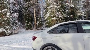 Веста NG выезд в первый снегопад , нужен совет.