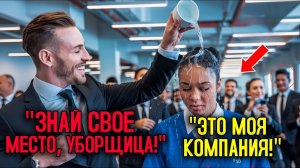 Дочь-Миллионерша Под Маскировкой Уборщицы Проверила Сотрудников И Уволила Их ...