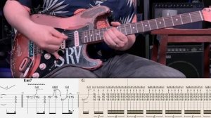 Stevie Ray Vaughan - Little Wing Cover (Табулатура) Guitar Tutorial TABS