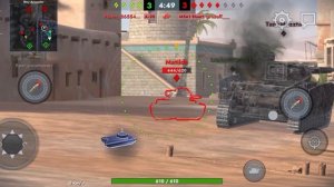 Tanks Blitz/Играю на танке 5 уровня М7/Бой 7×7