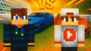 Последний заезд гонки  песня в Майнкрафт {Белчёнок}