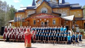 "Чтобы солнышко светило" (С. Фурин, Н. Песков). Открытие хорового фестиваля, г. Великий Устюг