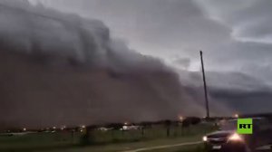 الأرجنتين.. غيوم داكنة ضخمة تتجمع في الأفق فوق مناطق متنوعة قبل اقتراب العاصفة