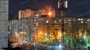 Появились кадры атаки БПЛА на Волгоград. Атакована жилая многоэтажка. Новости 16.11.2025
