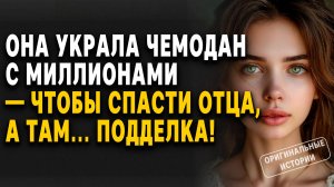 Она украла чемодан с миллионами — чтобы спасти отца, а там... подделка! Слушать аудиорассказы