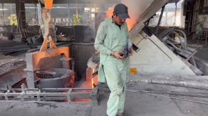 Изготовление гигантских зубчатых колес.