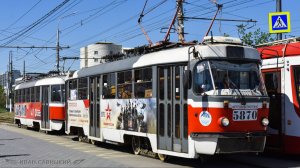 Трамваи МТТА-2 и скоростной Метротрам в Волгограде