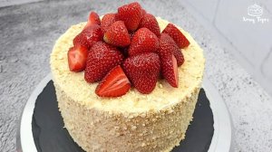 🍰 Тот самый, советский, Сметанник, как у бабушки 👵✨ Классический торт из ДЕТСТВА! Проще не бывает