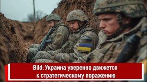 Bild: Украина уверенно движется к стратегическому поражению