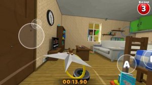 Прохожу миссию Тристопио Полёт на бумажном самолётике в Гигантском доме!