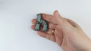 h — Высокая буква | Лепим английский алфавит из пластилина