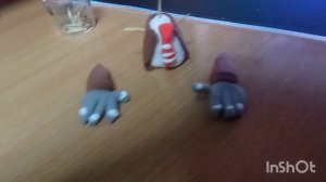 Лепим зомби с уткой из воздушного пластилина