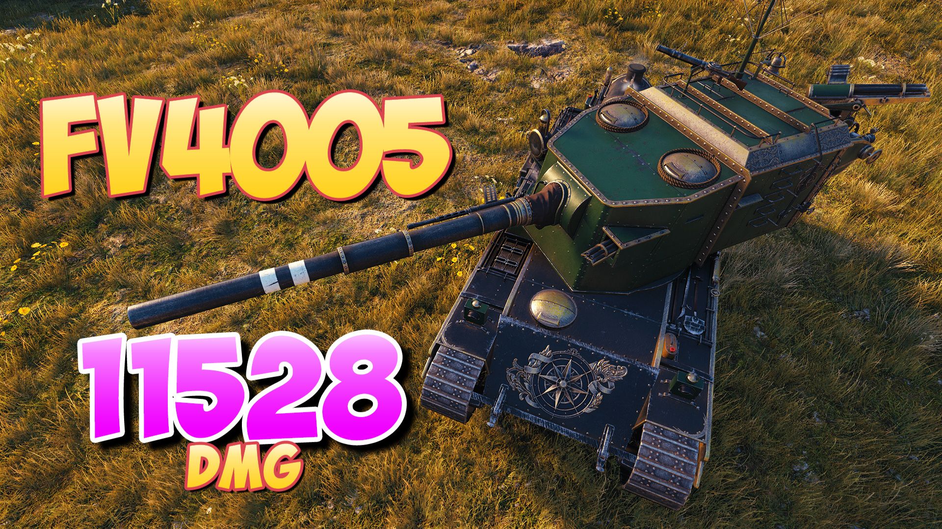 FV4005 - 5 Фрагов 11.5K Урона • Болезненный конец! • Мир Танков