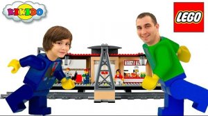 Лего Сити Железнодорожная Станция 60050. Новые серии Лего. Lego city Train Station. Кикидо 2015