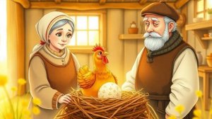 Народная сказка «Курочка Ряба». Озвучила Алиса Терентьева