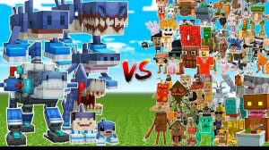 ВСЕ ТРАЛАЛЕЙЛО ТРАЛАЛА против ВСЕХ БРЕЙНРОТ В МАЙНКРАФТЕ