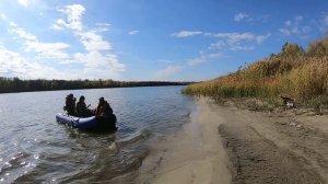 Рыбалка с друзьями. Картошка на сале. Идеальный осенний день!