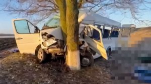 Страшное ДТП под Белгородом: микроавтобус столкнулся с фурой, погибли 2 человека