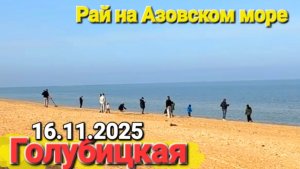 Люди купаются в море. Что происходит!? Пляж у Тени Голубицкая