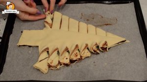 Простой пирог Елочка