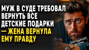 МУЖ в суде ТРЕБОВАЛ ВЕРНУТЬ все детские ПОДАРКИ — ЖЕНА ВЕРНУЛА ЕМУ ПРАВДУ