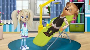 БАРБОСКИНЫ. ВРАЧ. ЛИЗА СТОМАТОЛОГ. МУЛЬТФИЛЬМ ИГРА