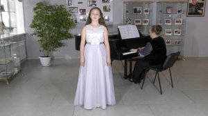 Алексеенко Алиса. Муз. А. Аренского, сл. А. Майкова «Спи, дитя моё, усни»