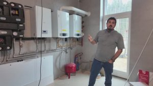 Котельная в загородном доме. Мистолово.