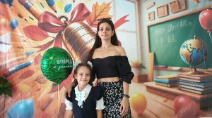 Алиса в первый класс. Выступление на линейке.