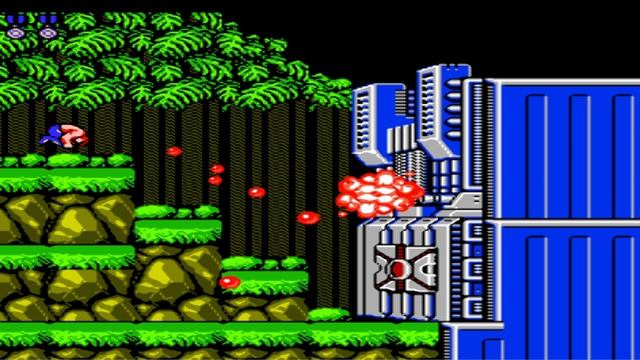 Contra "Dendy" - Огневые ворота.