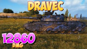 Dravec - 3 Фрагов 12.8K Урона • Очень близко! • Мир Танков