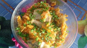 ДИЕТИЧЕСКОЕ БЛЮДО❗"РЫБА
НА ОВОЩНОЙ ПОДУШКЕ"