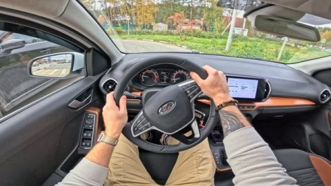 Лада Искра обзор, тест драйв от первого лица.