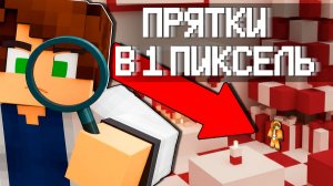 😱Мы Сыграли в В ПИКСЕЛЬ Прятки в Майнкрафт и это НЕВОЗМОЖНО СМЕШНО! ДЕВУШКА И ПРО ИГРАЮТ