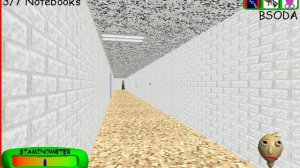 Балди ускорен(Slap Speed) в 3x. Baldi's Basics Classic Remastered Прохождение.