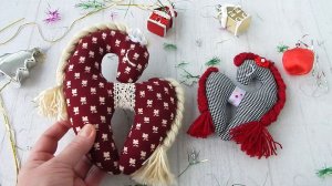 Как сшить лошадку+выкройка. 🐎🎄Новогодняя игрушка своими руками. Символ 2026 года.