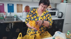 А у нас опять РАСПАКОВОЧКА! БОЛЬШАЯ ПОКУПКА ДЛЯ ДОМА. Первый снежок