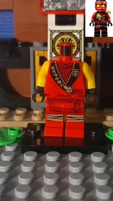 как сделать кая по турниру истоков Лего lego ниндзяго ninjago кастом castom
