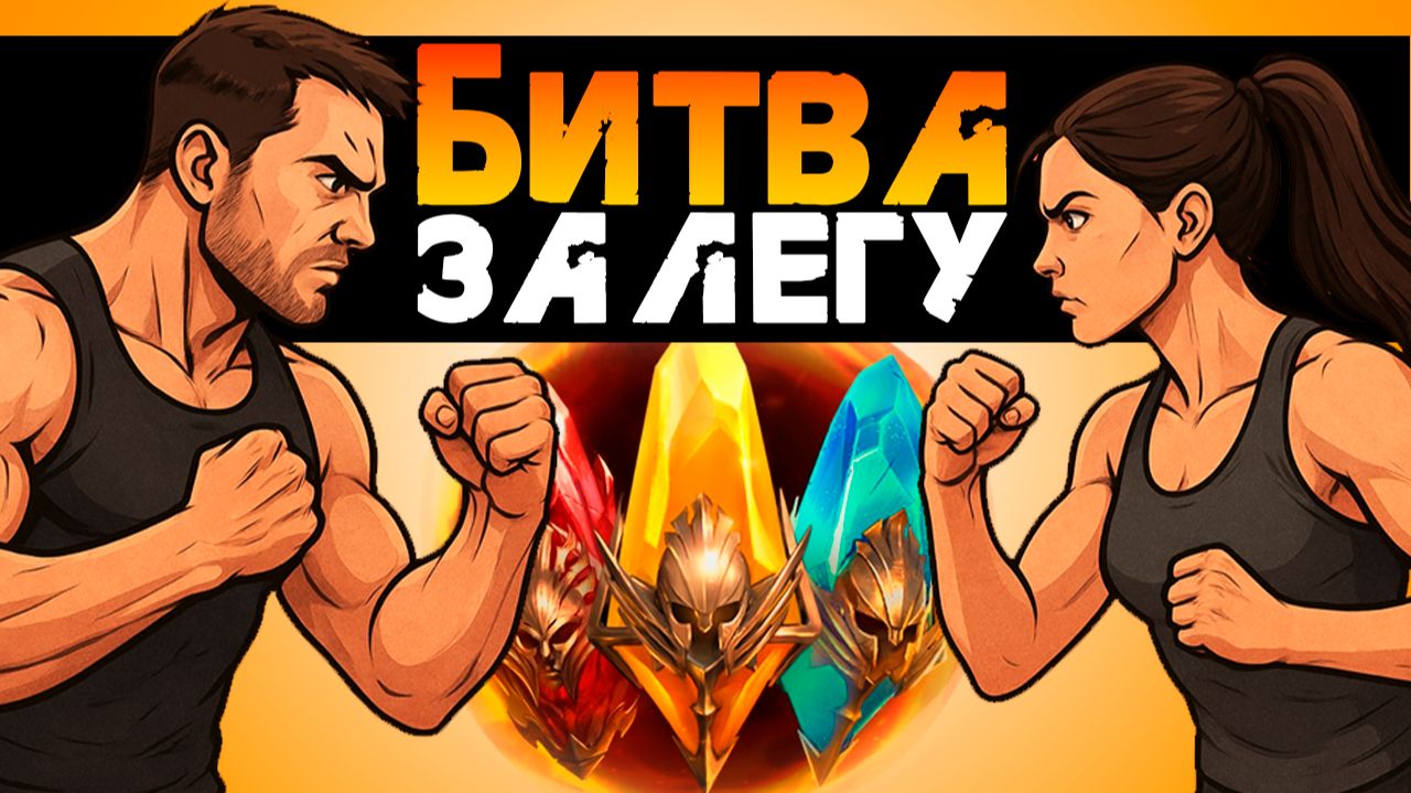НЕВЕРОЯТНЫЙ ДРОП! Кто победит в битве за ЛЕГУ? Мужчины vs Женщины!  Нищий Raid Shadow Legends