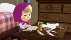 Маша и медведь. Спокойной ночи. мультфильм игра