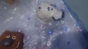 кеша с тучкой сделалаи⚫️ бомбочку⚫️ для ванны