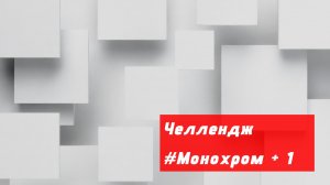 Челлендж "Монохром + 1"