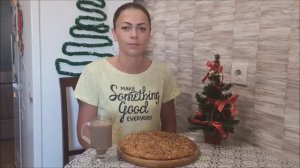 Пирог Коврижка к Чаю с Грецкими Орехами Корицей и Тыквенным пюре БЕЗДРОЖЖЕВАЯ Выпечка на Новый Год