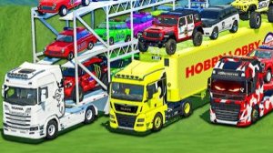 Машинки летают и прыгают! Развивающие мультики Машины помощники. Мультфильмы про машинки