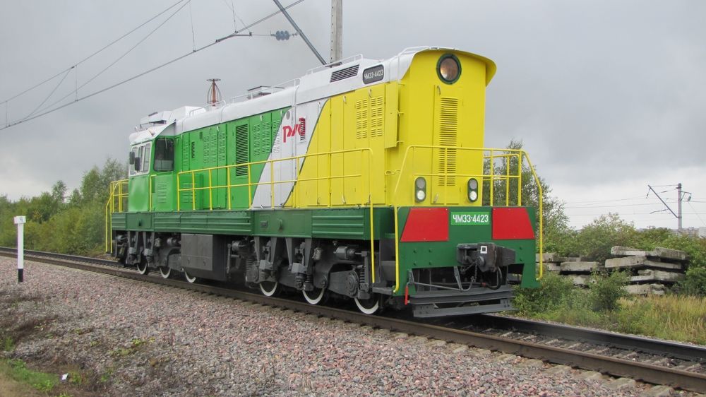 Стрим Маневры на ЧМЭ3-4423 по маршруту Павловск 2.0 на проекте RTSMP.ru