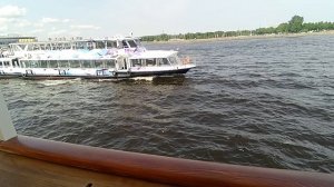 Прогулка по Неве, часть 2, Финский залив, Санкт-Петербург, РФ, 12.06.2025